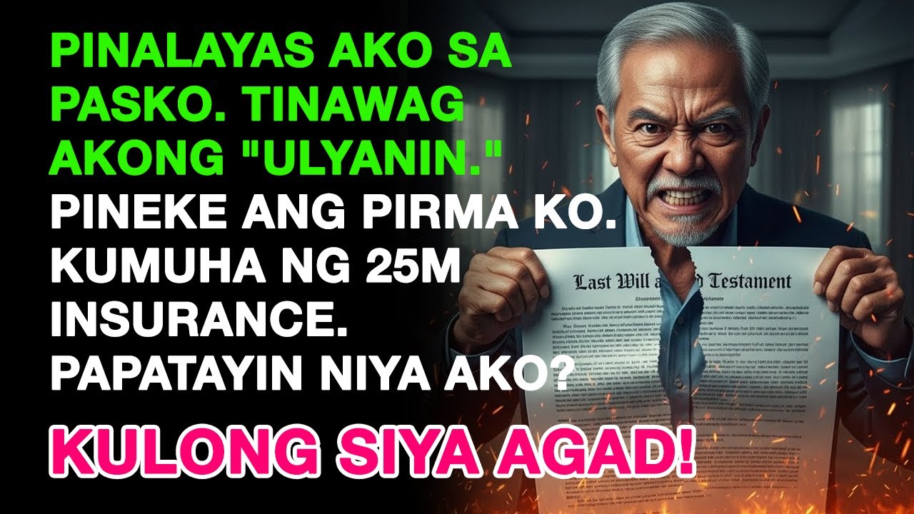 Pinalayas Ako ng Manugang Ko sa Pasko - Pero Hindi Niya Alam na Ito ang Huli Niyang Pagkakamali