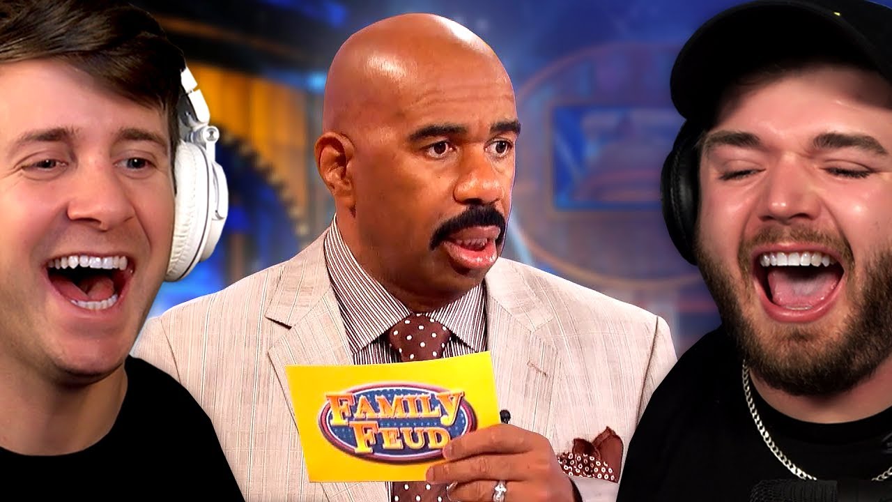 FUNNIEST FAMILY FEUD MOMENTS 2 w/ BigJigglyPanda