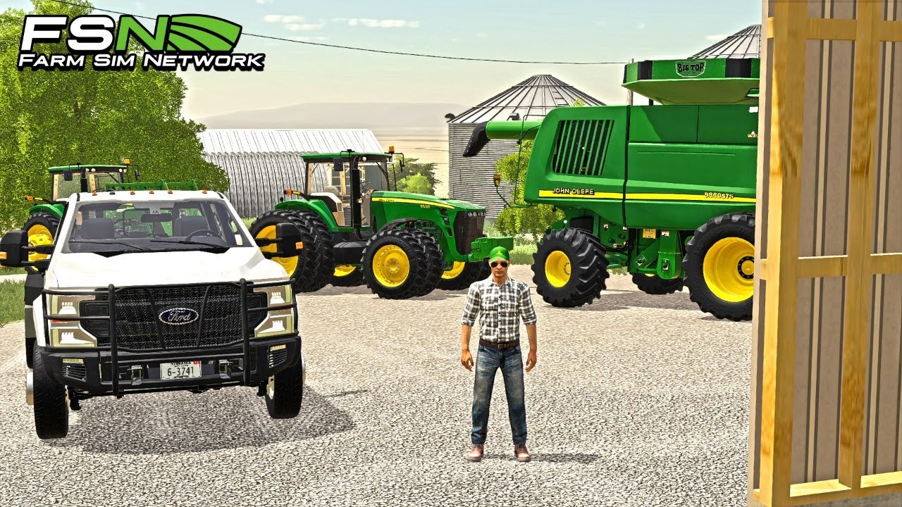 Soybean Harvesting, Selling Land & Buying New Equipment! (FSN Tournament)!