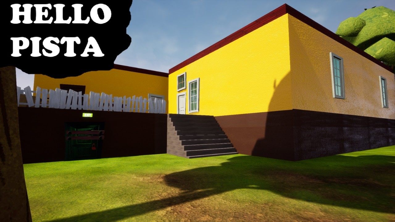 Hello Pista Hello Neighbor Mod Gameplay Walkthrough