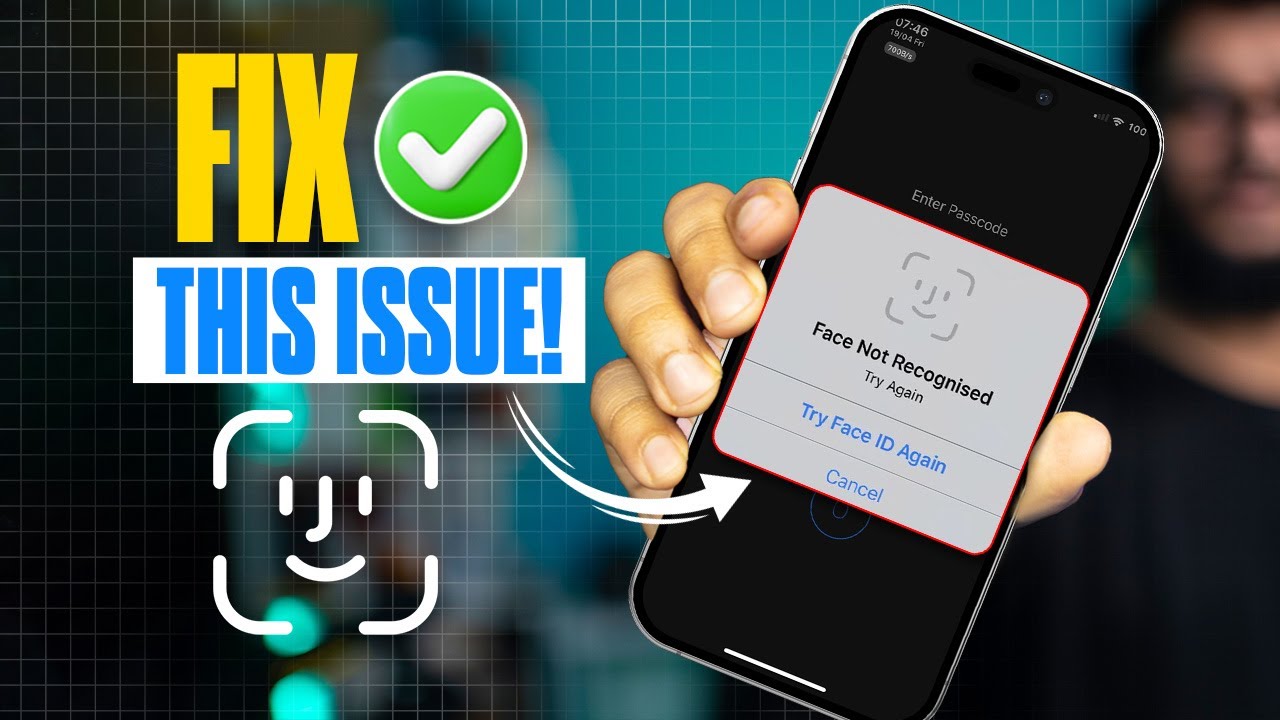 How to Fix Face Not Recognized Error for Face ID on iPhone | Resolve Face ID Issues