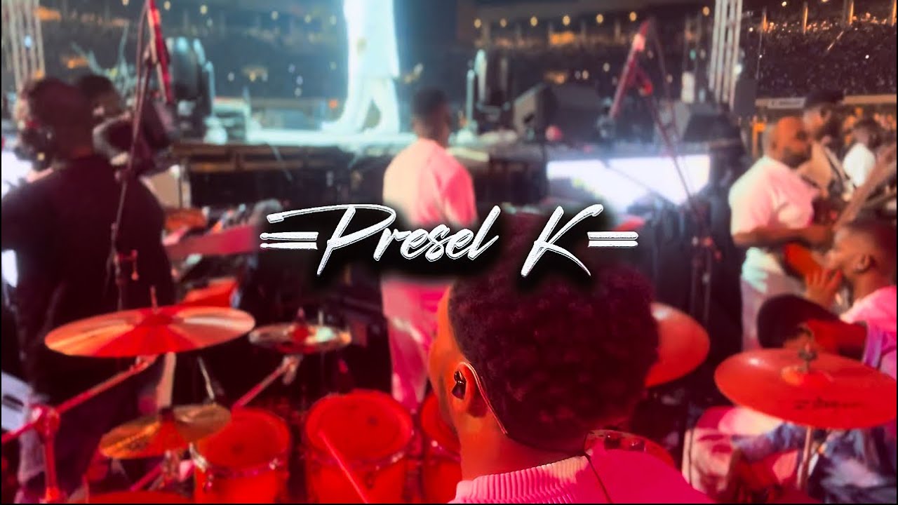 MOLIMO - PASTEUR MOISE MBIYE | LIVE AT STADE DES MARTYRS | PRESEL K DRUM CAM