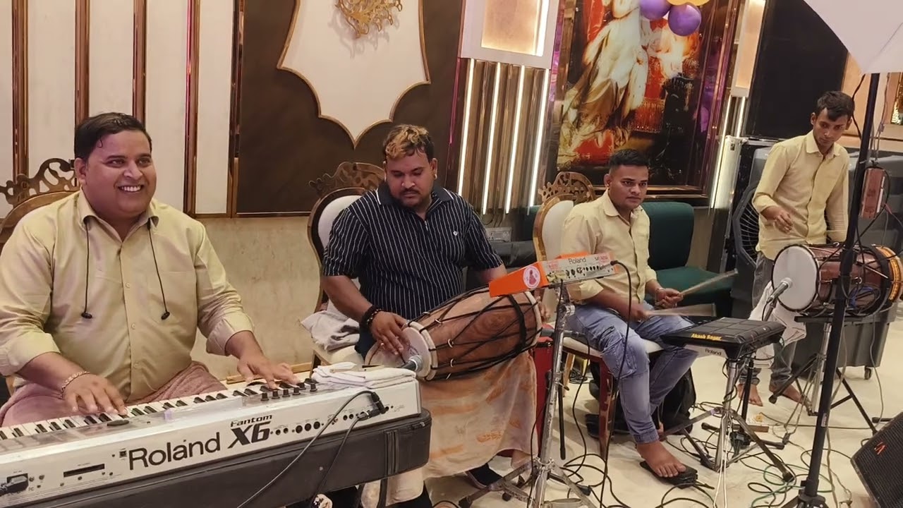 🙏Morbi Nandan musical group Delhi 🙏 Aakash Sagar contact no 9718267503🙏 Jay Shri Shyam ji
