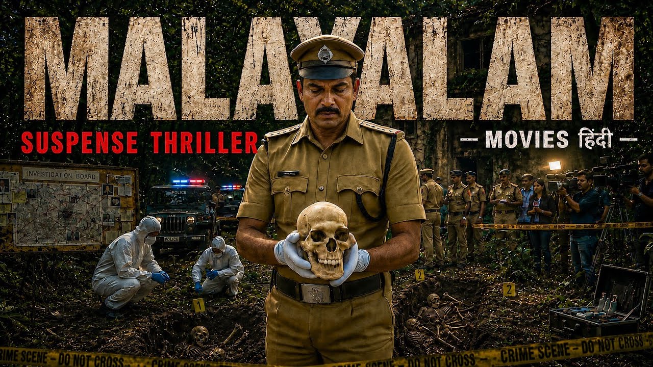 Top 7 Best Malayalam Suspense Thriller Movies in Hindi | 2026 South Murder Mystery Movies in Hindi 