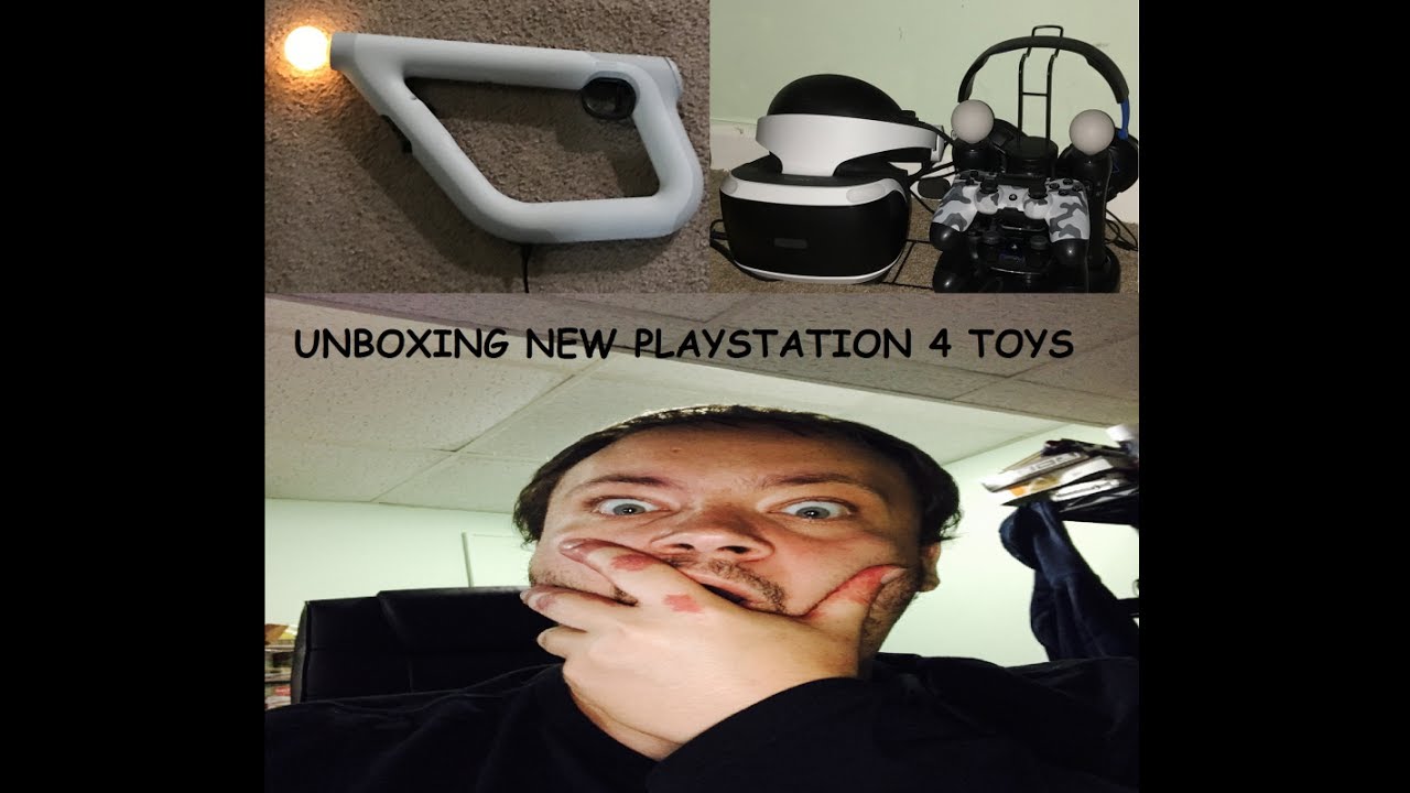 Unboxing Charger Station and psvr aim controller