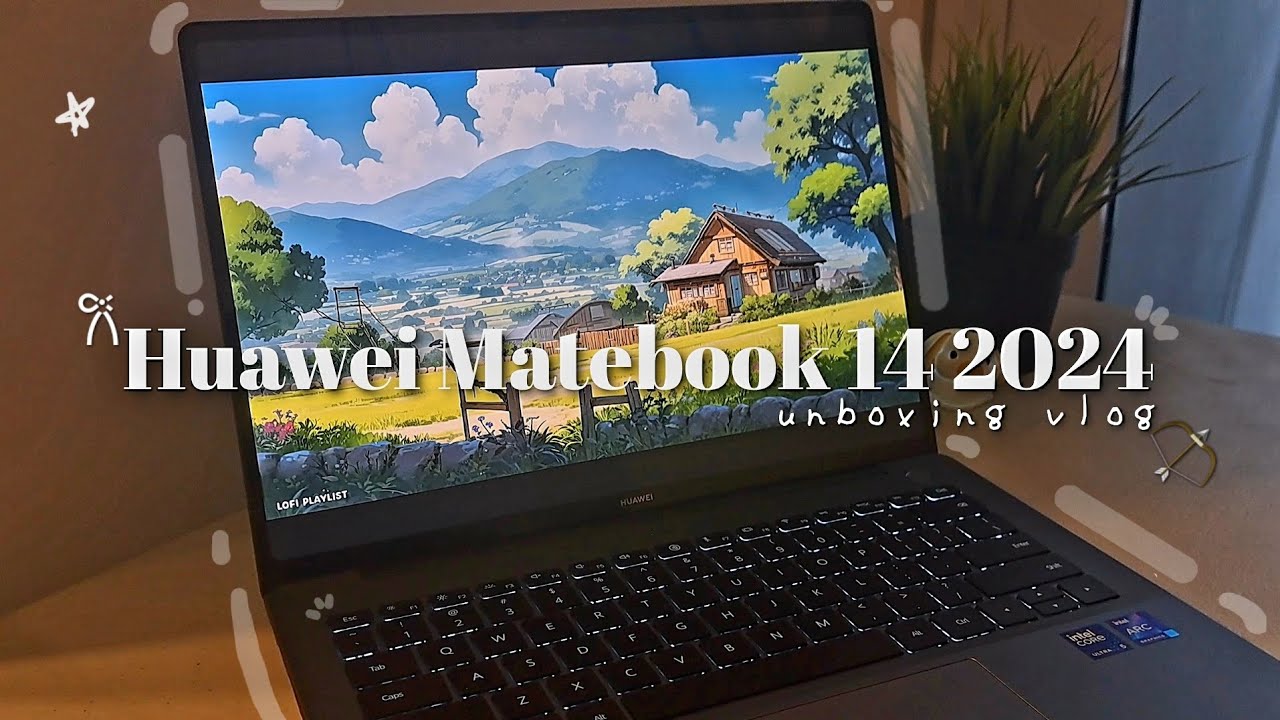 huawei matebook 14 2024  | unboxing + gift