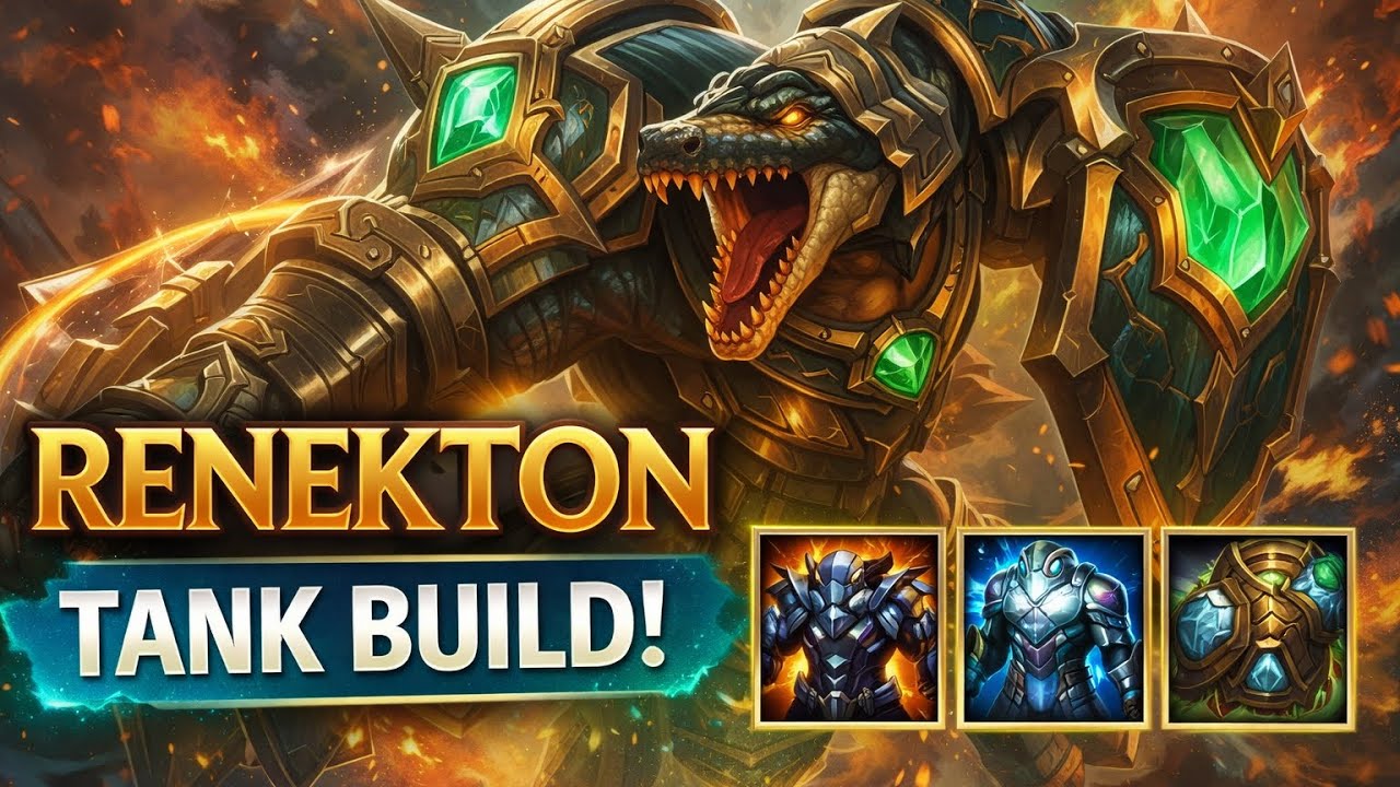 Renekton Tank build is insane😱🤯