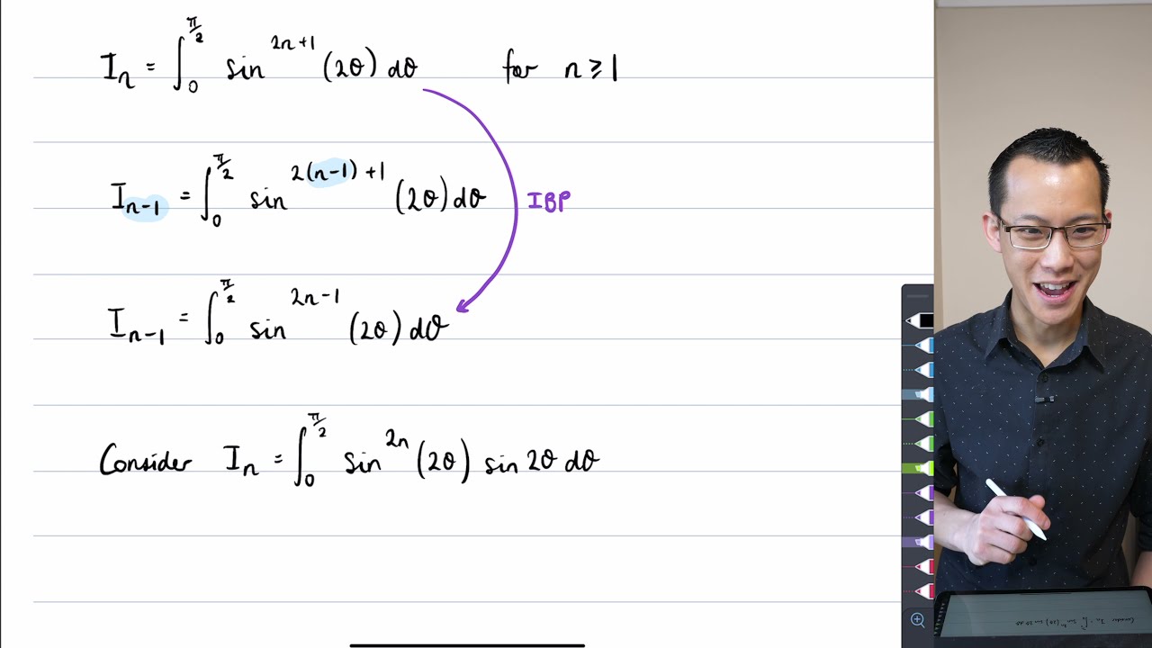 Recurrence Relation (1 of 6: Setting up integration by parts)