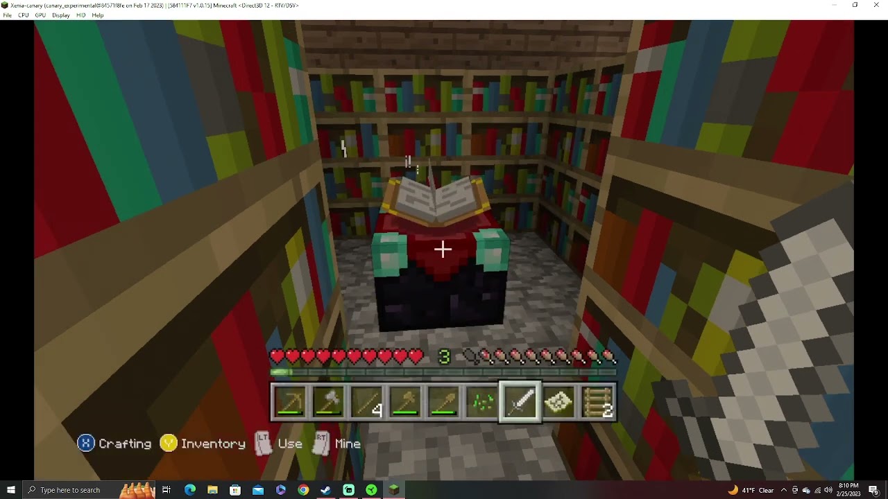 Tu12 Minecraft Tutorial world game play
