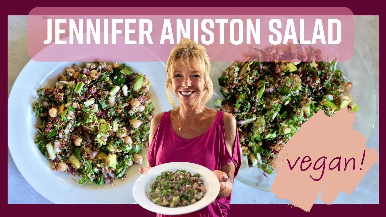 Vegan Jennifer Aniston Salad | Kathy's Vegan Kitchen