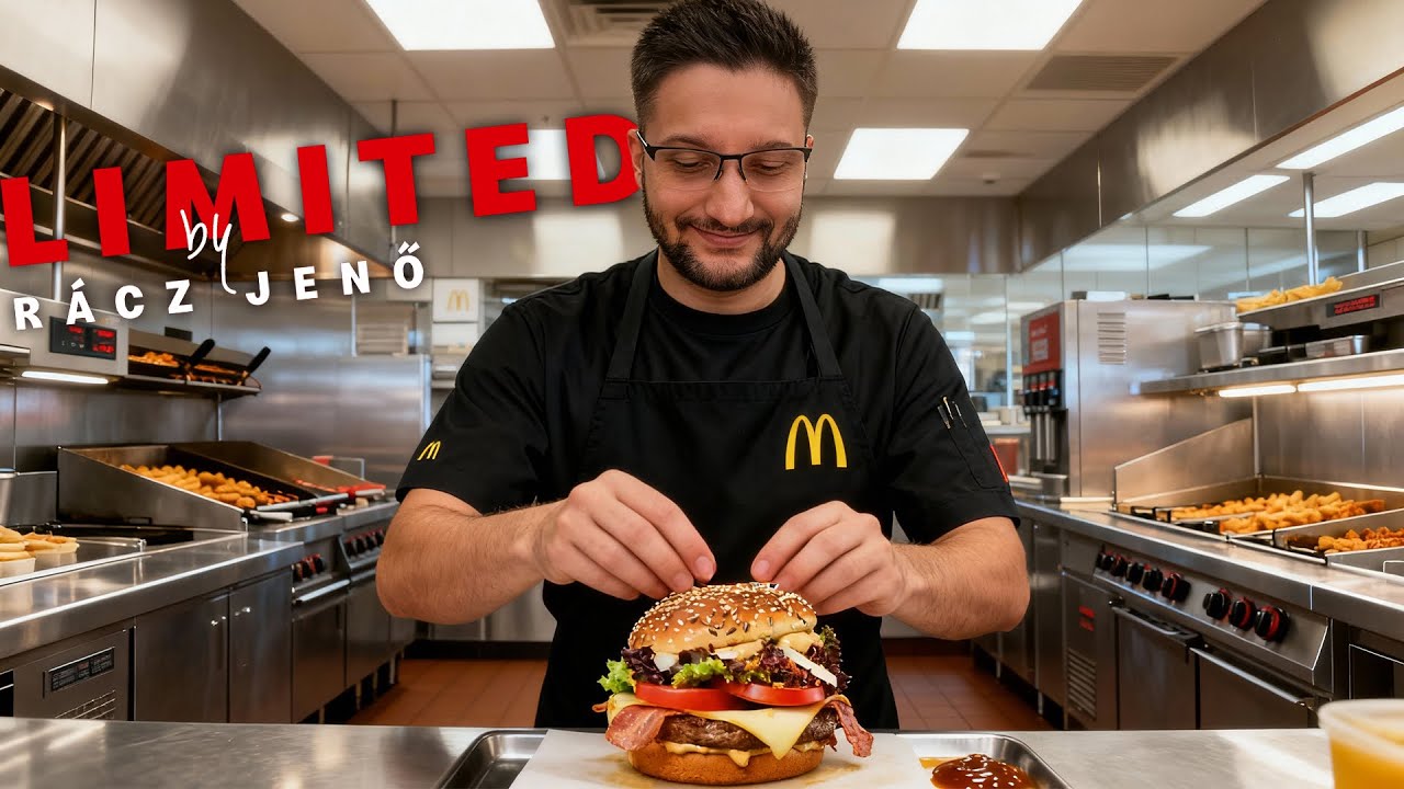 MEGKÓSTOLTUK RÁCZ JENŐ MEKIS HAMBURGERÉT!🍔