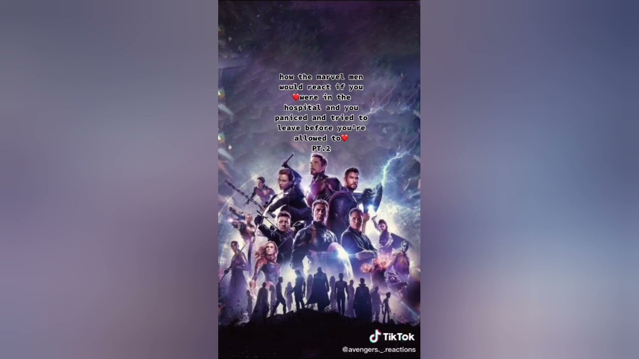 How the marvel characters react when...