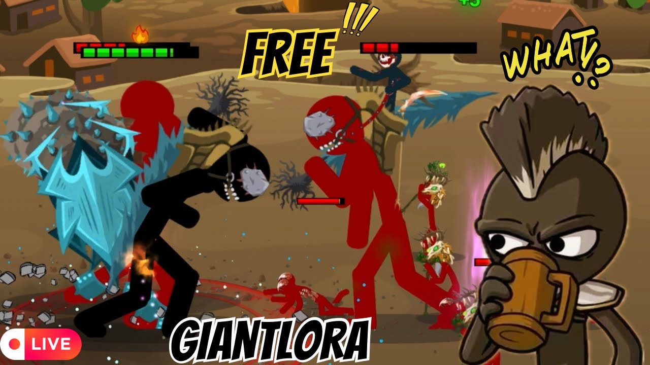 Live Stream Stick War Saga | Tại Sao Nhà Phát Hành Game Lại Free Giantlord | Bốp Gaming