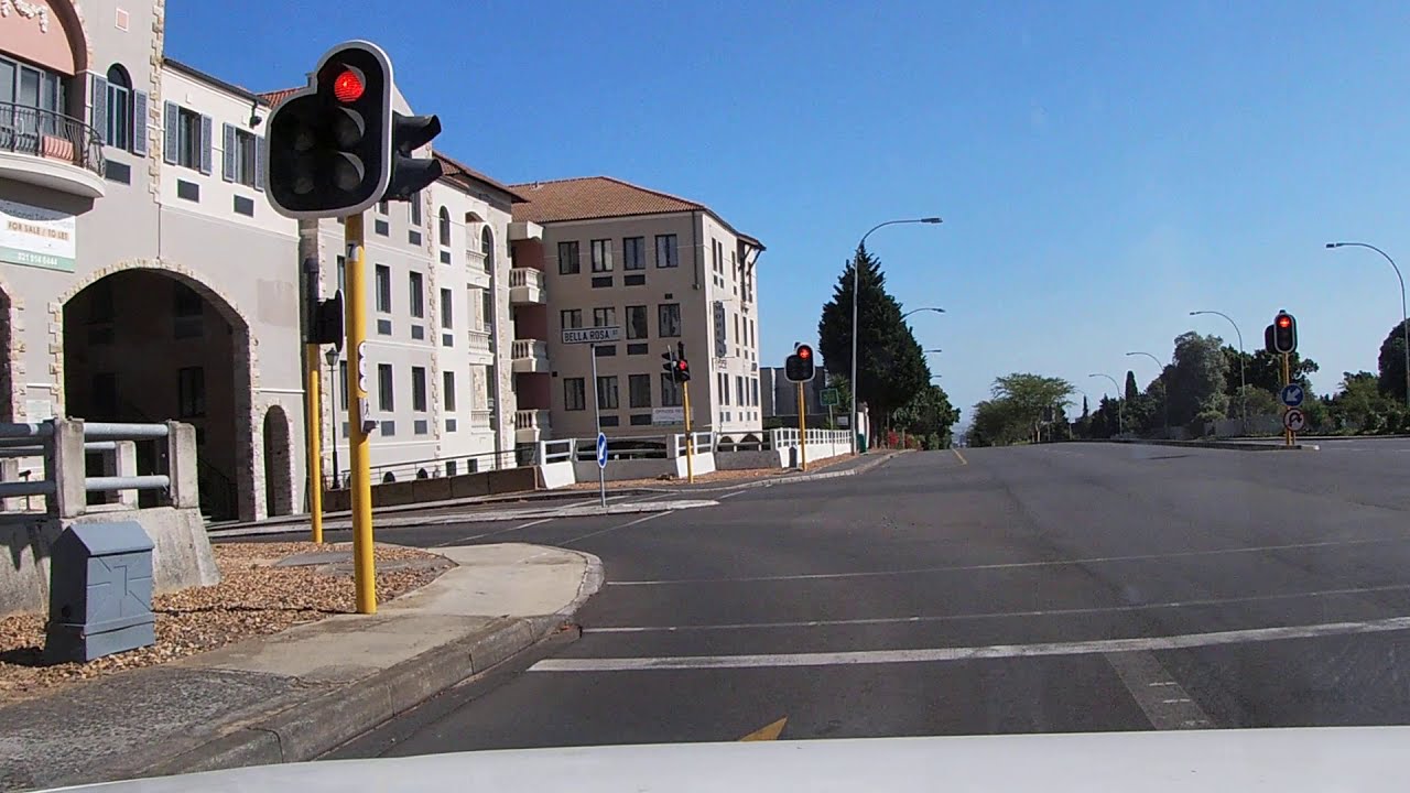 DURBANVILLE CENTRE DRIVING TO BLOMTUIN IN BELLVILLE.