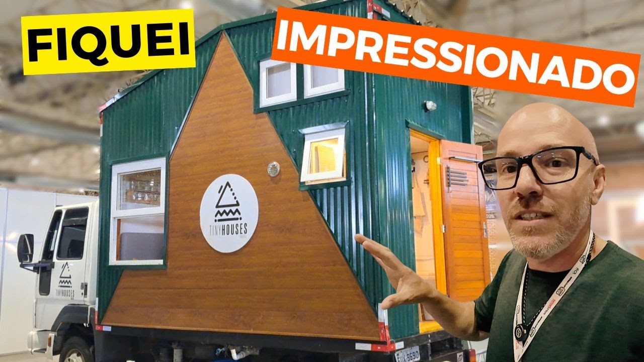 PEQUENAS e COMPLETAS TINY HOUSES PRONTA p/ MORAR