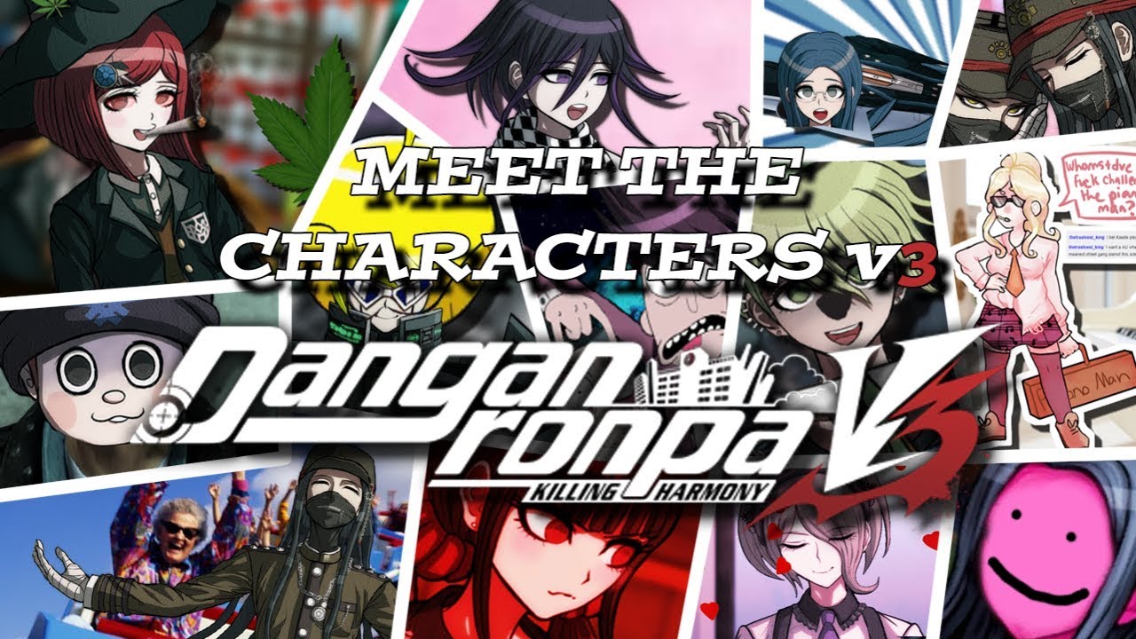 ВСТРЕЧАЙТЕ ПЕРСОНАЖЕЙ V3! - Danganronpa V3: Killing Harmony - KGOKev