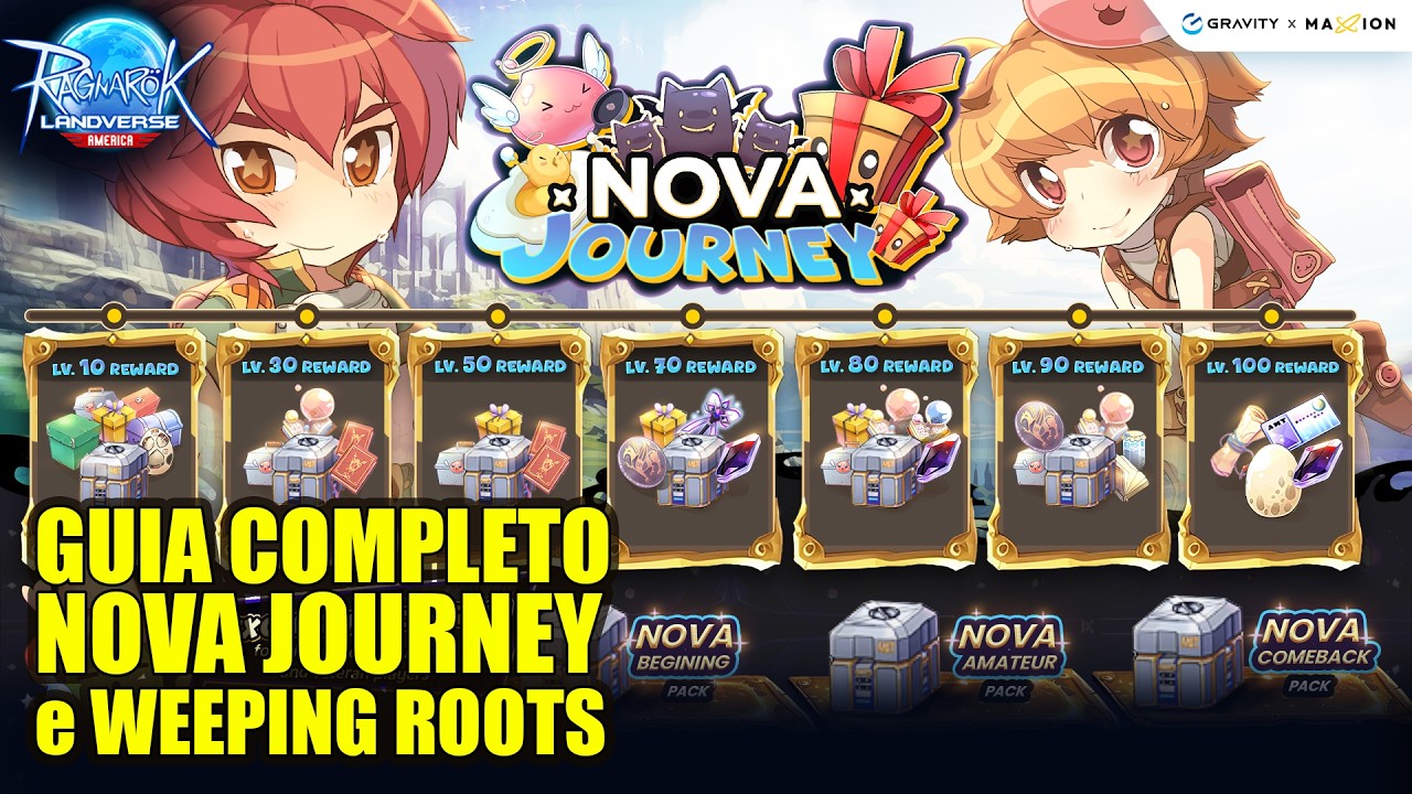 GUIA COMPLETO Nova Journey + Weeping Roots | Como Fazer Todas as Quests!