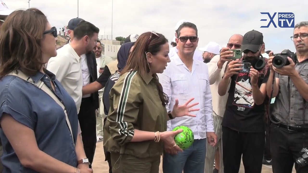 الرميلي تشرف على إطلاق حملة شاطئ نظيف بمدينة الدارالبيضاء