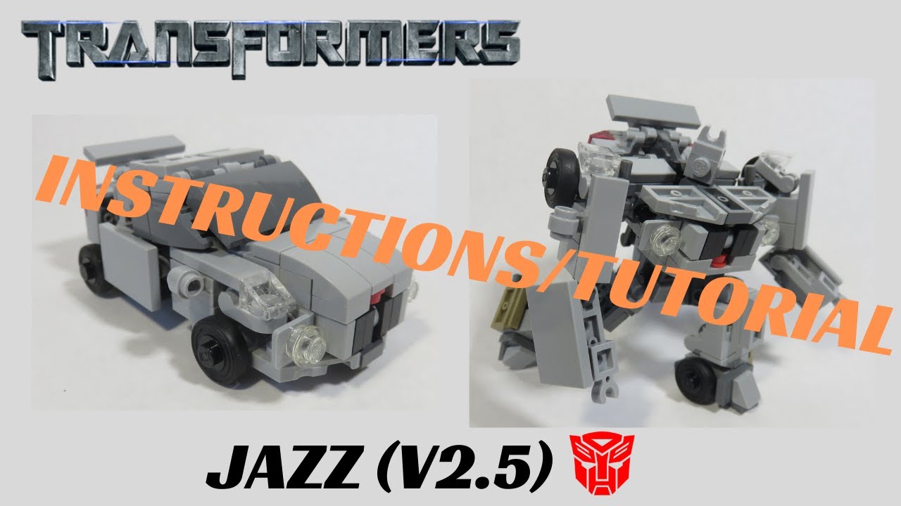 (INSTRUCTIONS/TUTORIAL) Lego Transformers 2007 Movie: Jazz