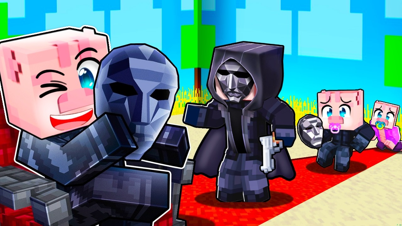 Život FRONTMANA ze SQUIDGAME v Minecraftu!