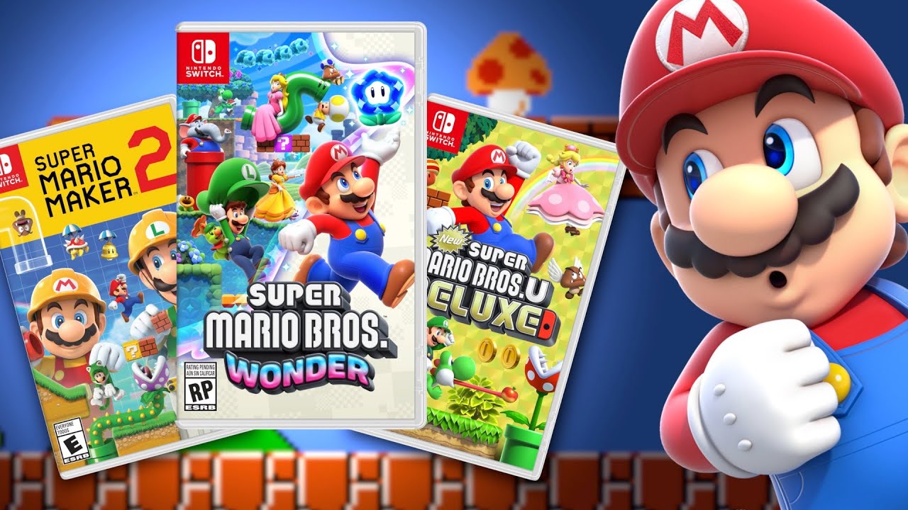 Какую 2D-игру про Марио стоит купить? 🍄 — Игры Super Mario для Nintendo Switch! | ChaseYama