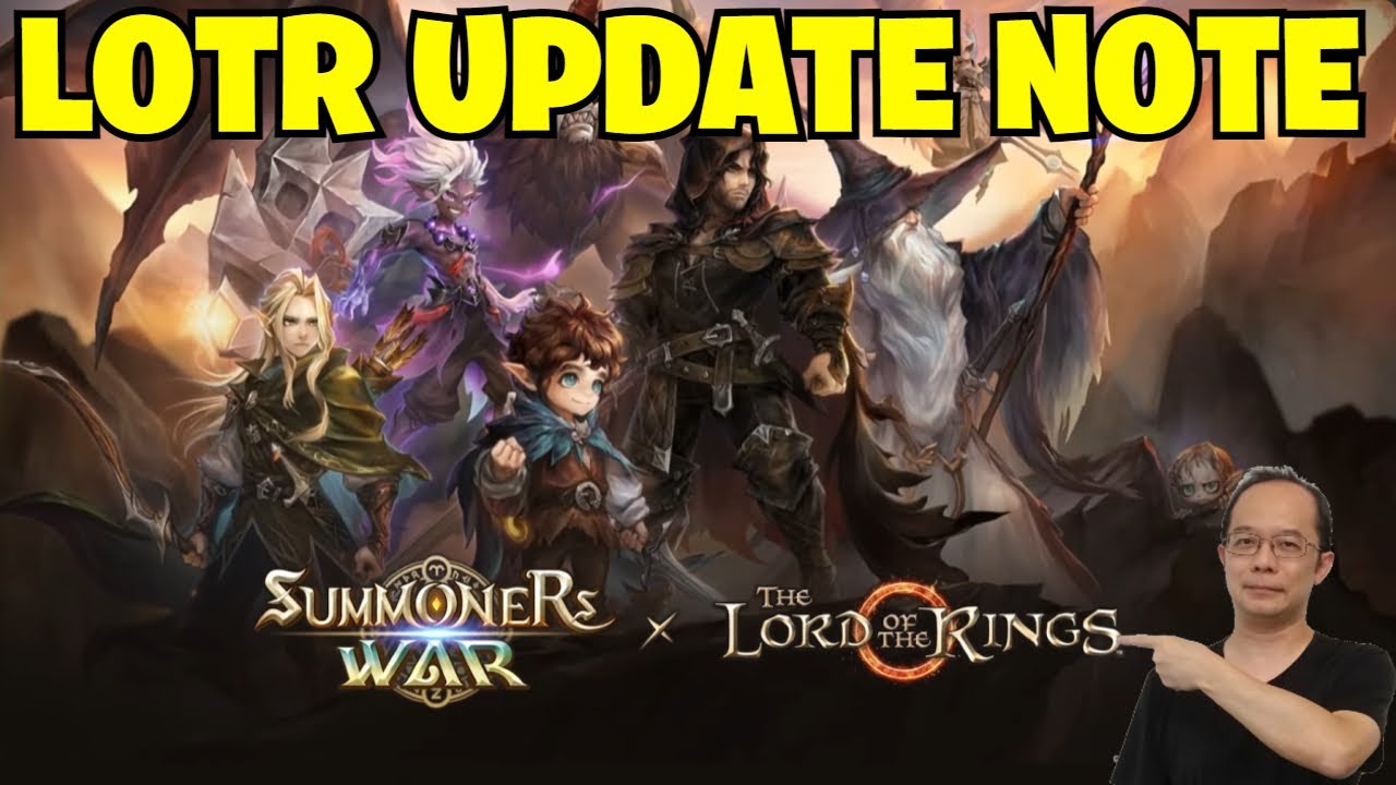 All the LOTR Collab Skills are Revealed! Patch Update v9.1.0 (Summoners War X The Lord of The Rings)