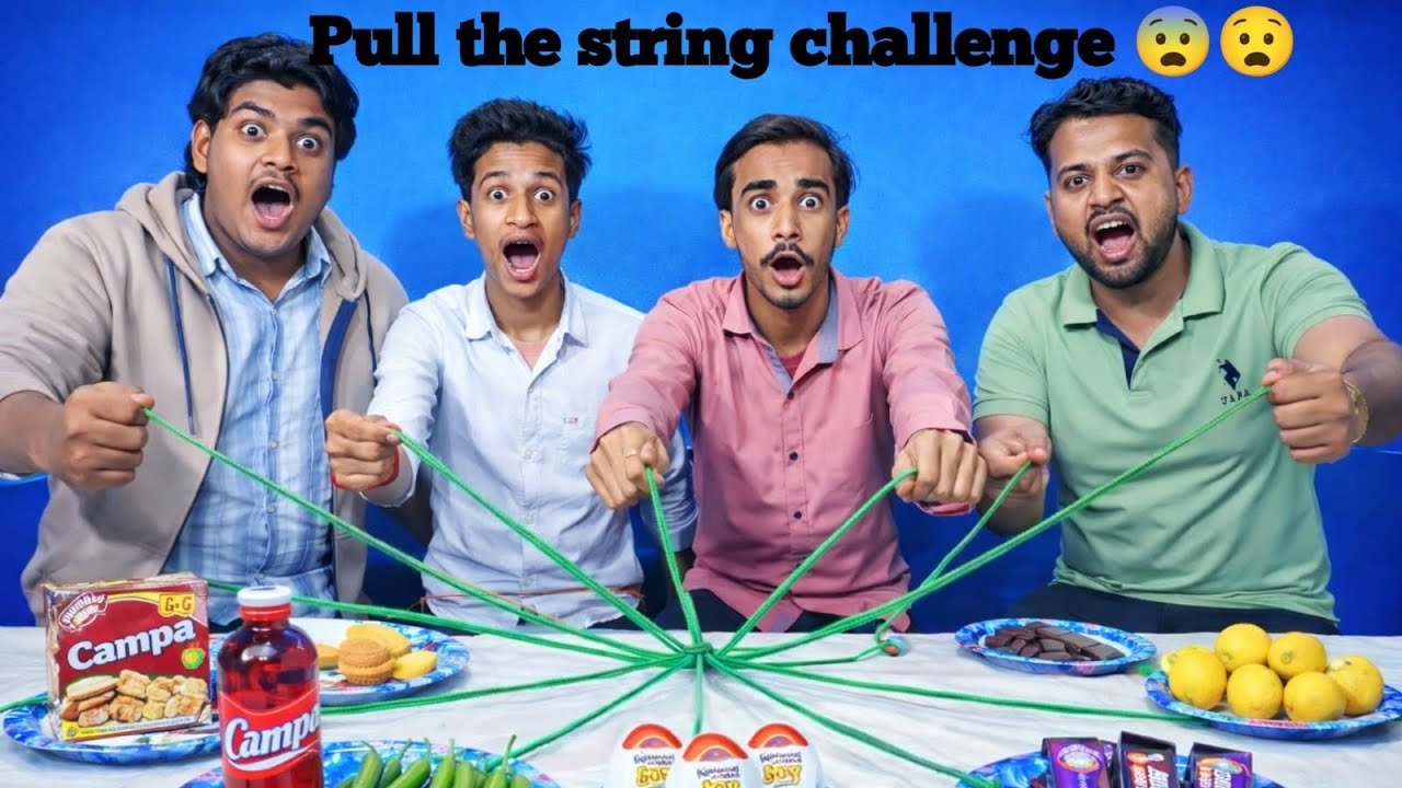 Pull the string challenge| सब्सक्राइब करें और काजमी गेम्स में हिस्सा ले |