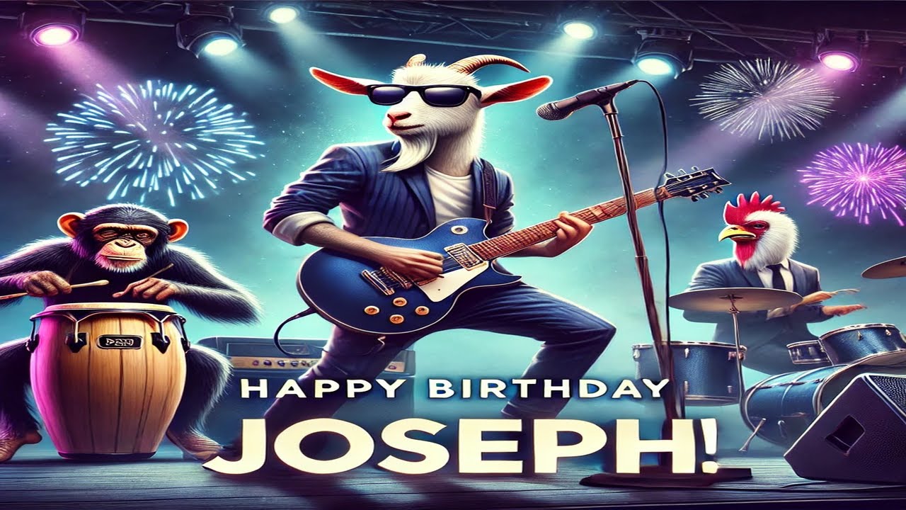 Happy Birthday Joseph Song | Popular Happy Birthday to You Joseph
