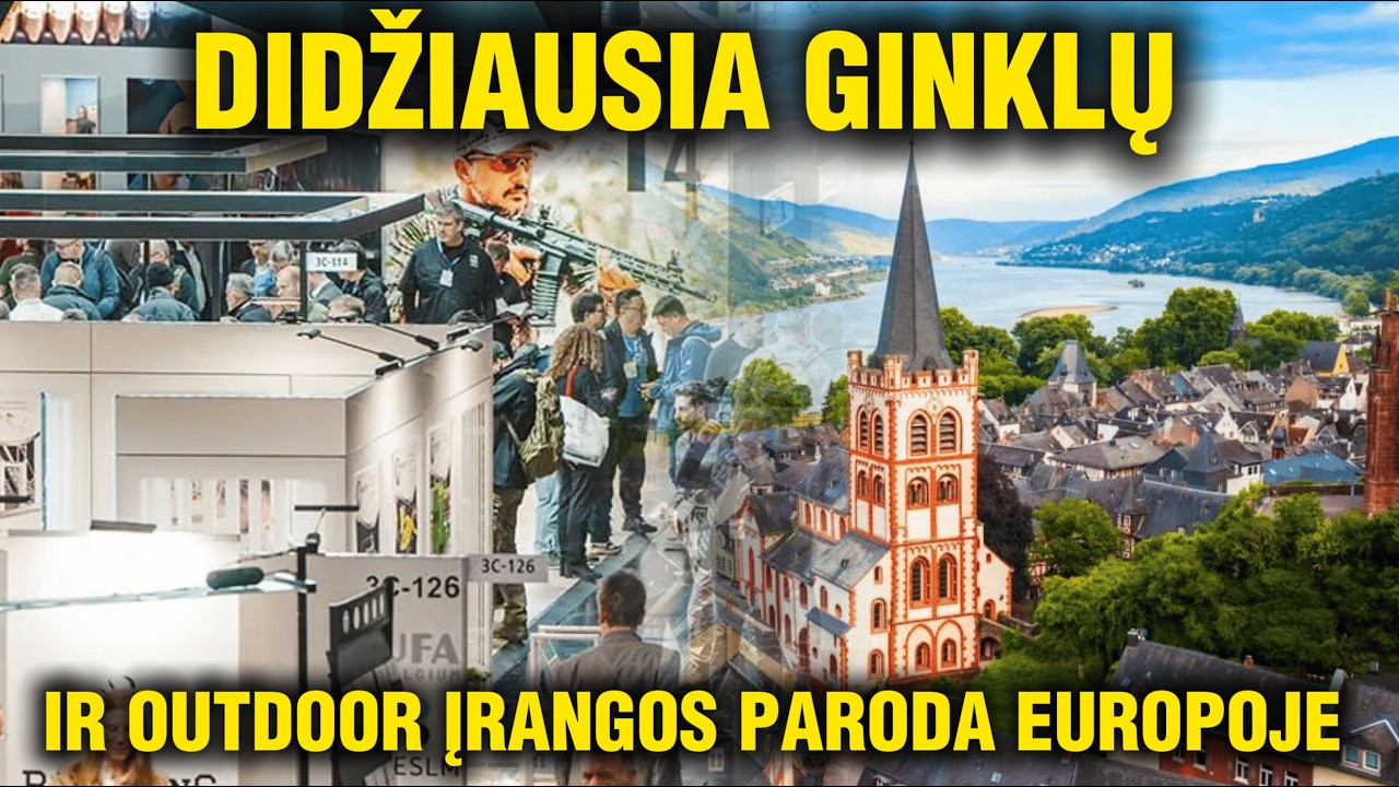 VS Sistemos IWA Outdoor Classics 2026 Vokietijoje | Didžiausia ginklų paroda Europoje