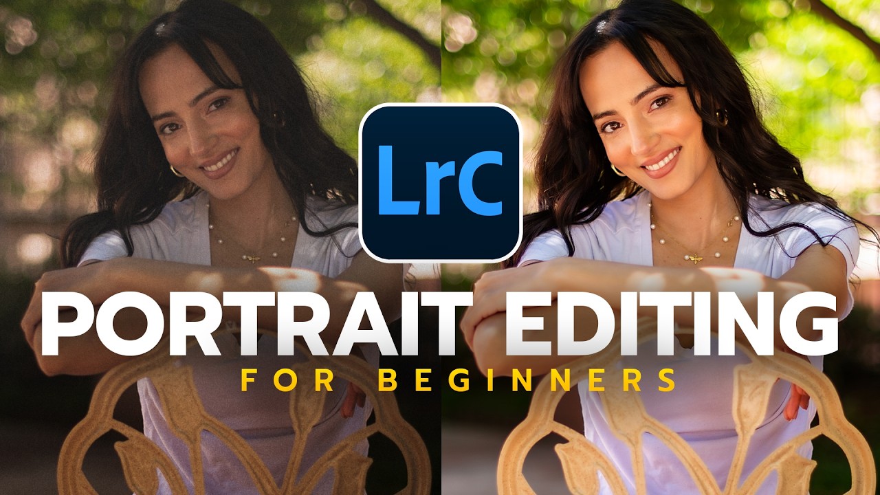 Советы по редактированию портретов для начинающих в Lightroom Classic