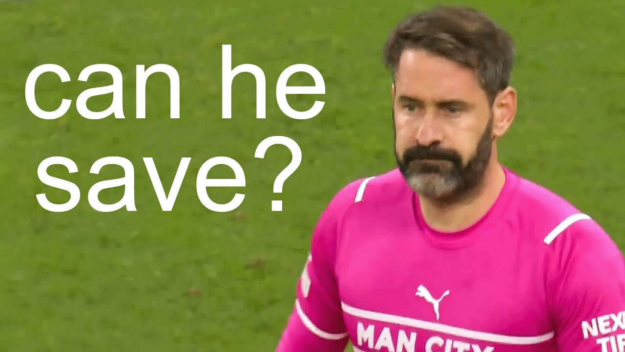 I found all shots against Scott Carson at Man City...