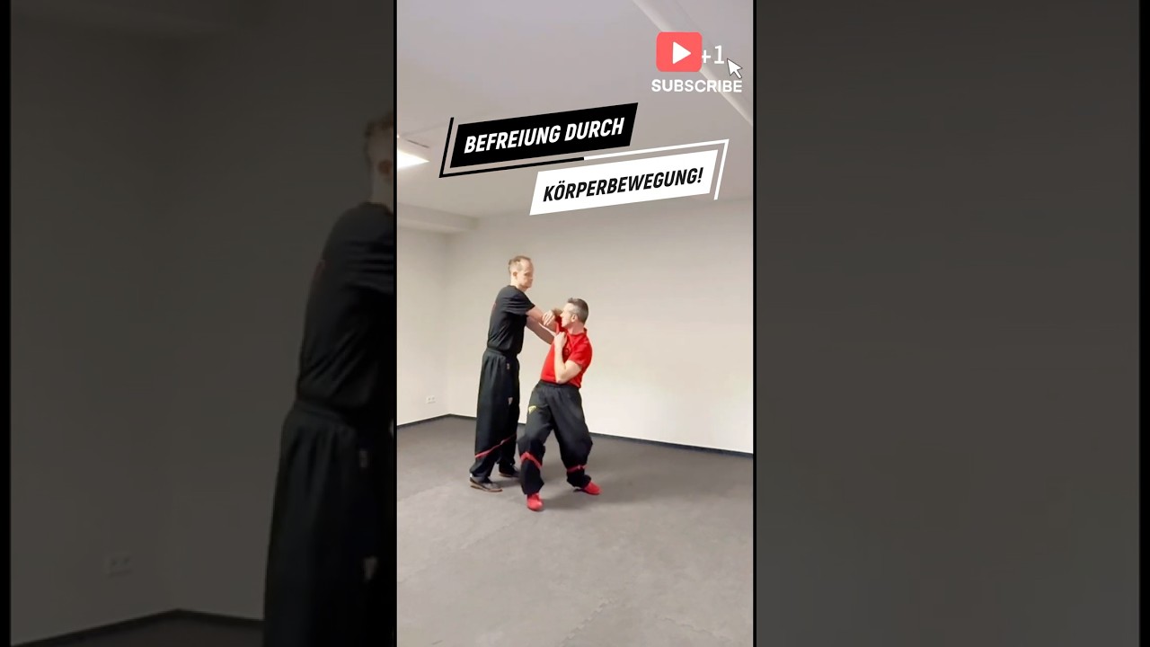 🥷💥Verstehe die K&ouml;rperkraft &ndash; und du kommst aus jedem Griff raus!#selbstverteidigung#wingtsun