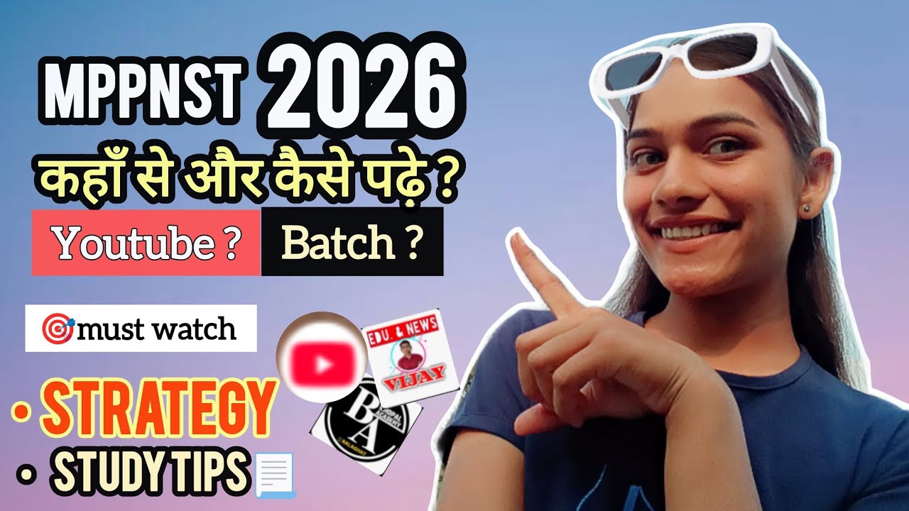 mppnst 2026 preparation kese kare , full strategy video + study tips+my experience #mppnst2026 