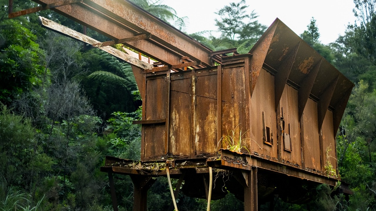 Found Abandoned Mining Ruins (And Had to Climb the Sketchy Bits)