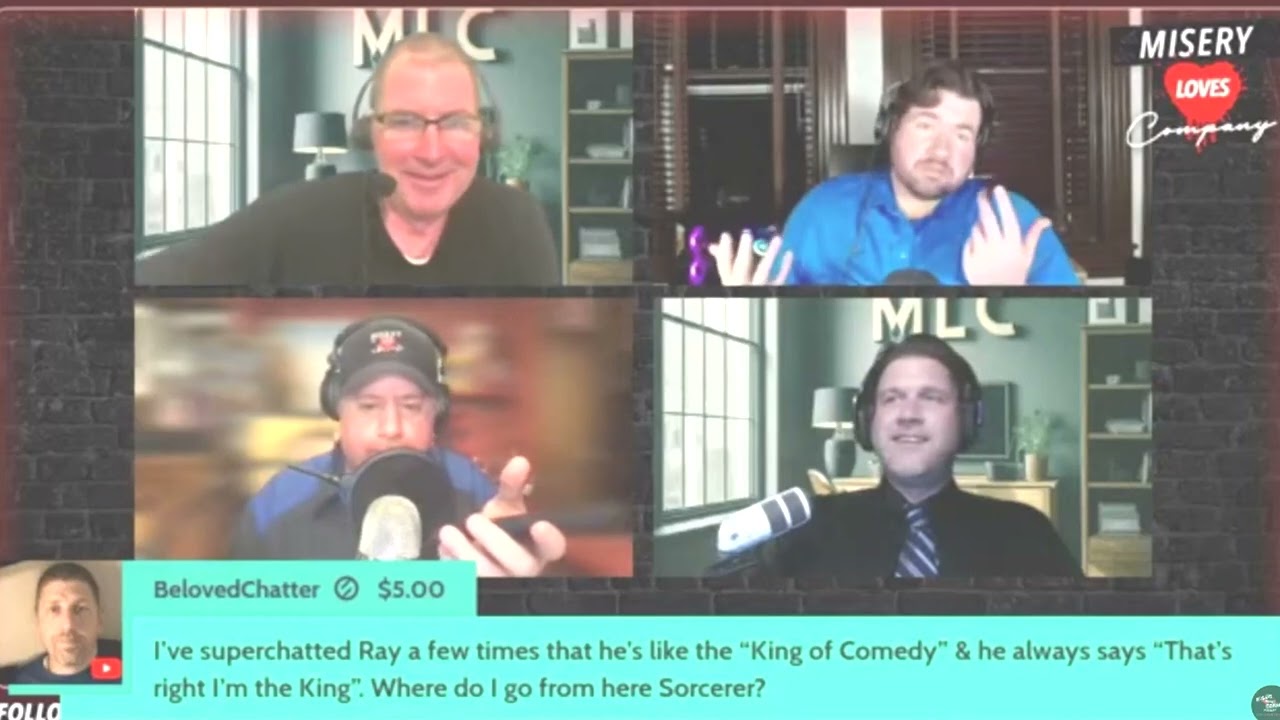 THE SORCERER EXPLAINS RAY DEVITO, WHO LATER CALLS IN, AND MKE SMOKES ON MLC!!!