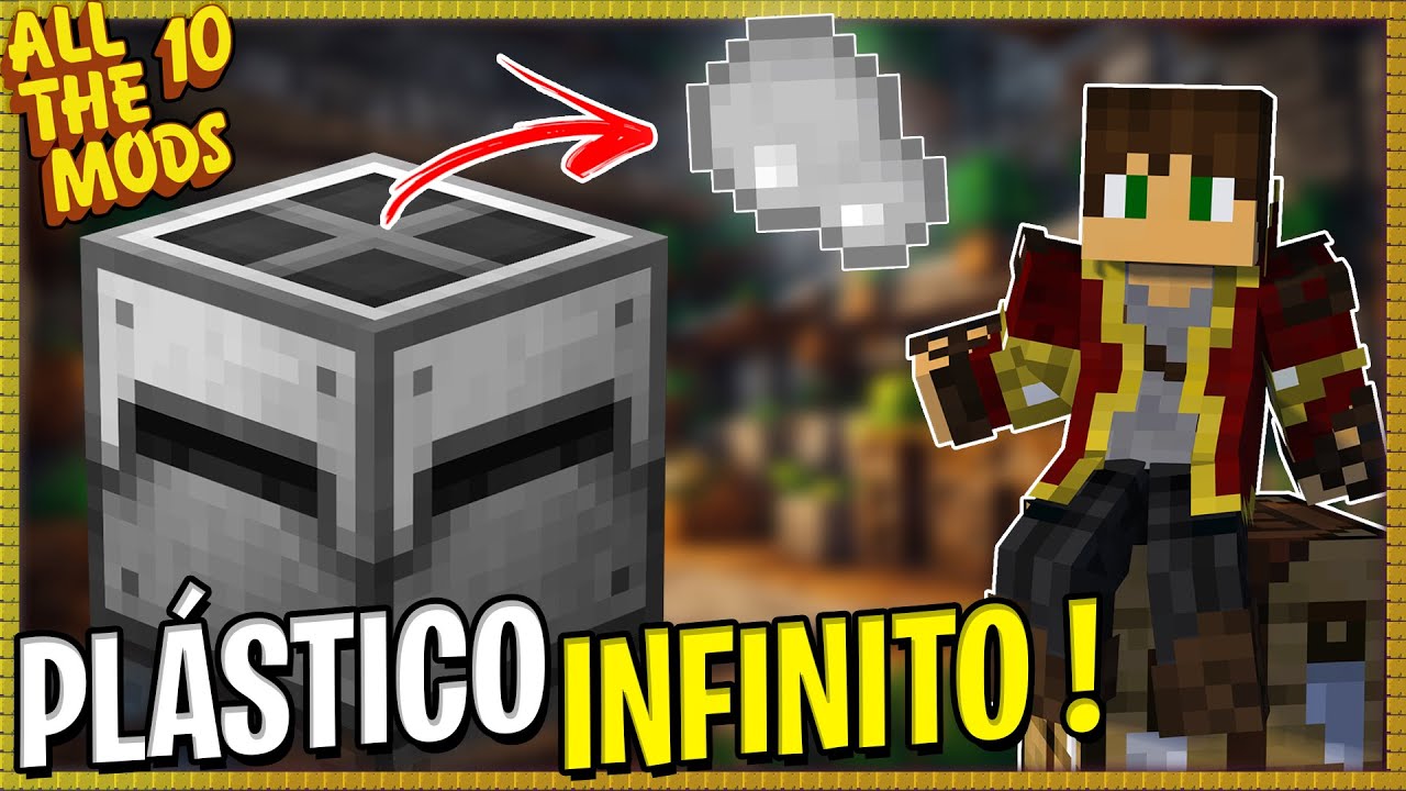 FARMANDO PLÁSTICO E CABEÇAS DE WITHER COM ESTE MOD ! ATM 10 Minecraft Modpack #04