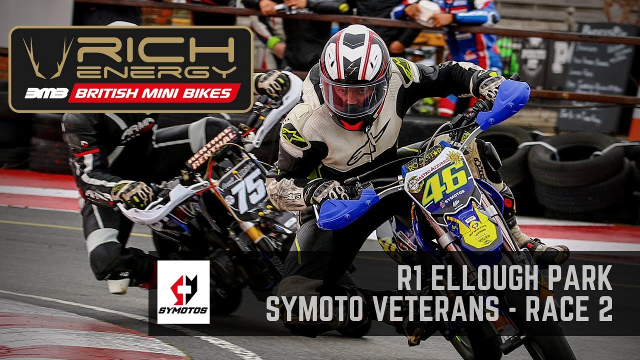 Rich Energy British Mini Bikes - R1 Ellough Park - Symoto Veterans Race 2