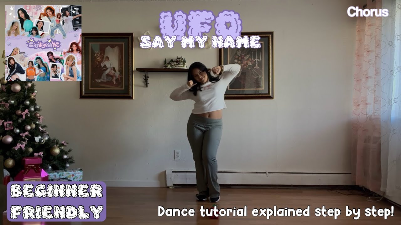 UFO - Say My Name | Dance tutorial explained step by step and mirrored