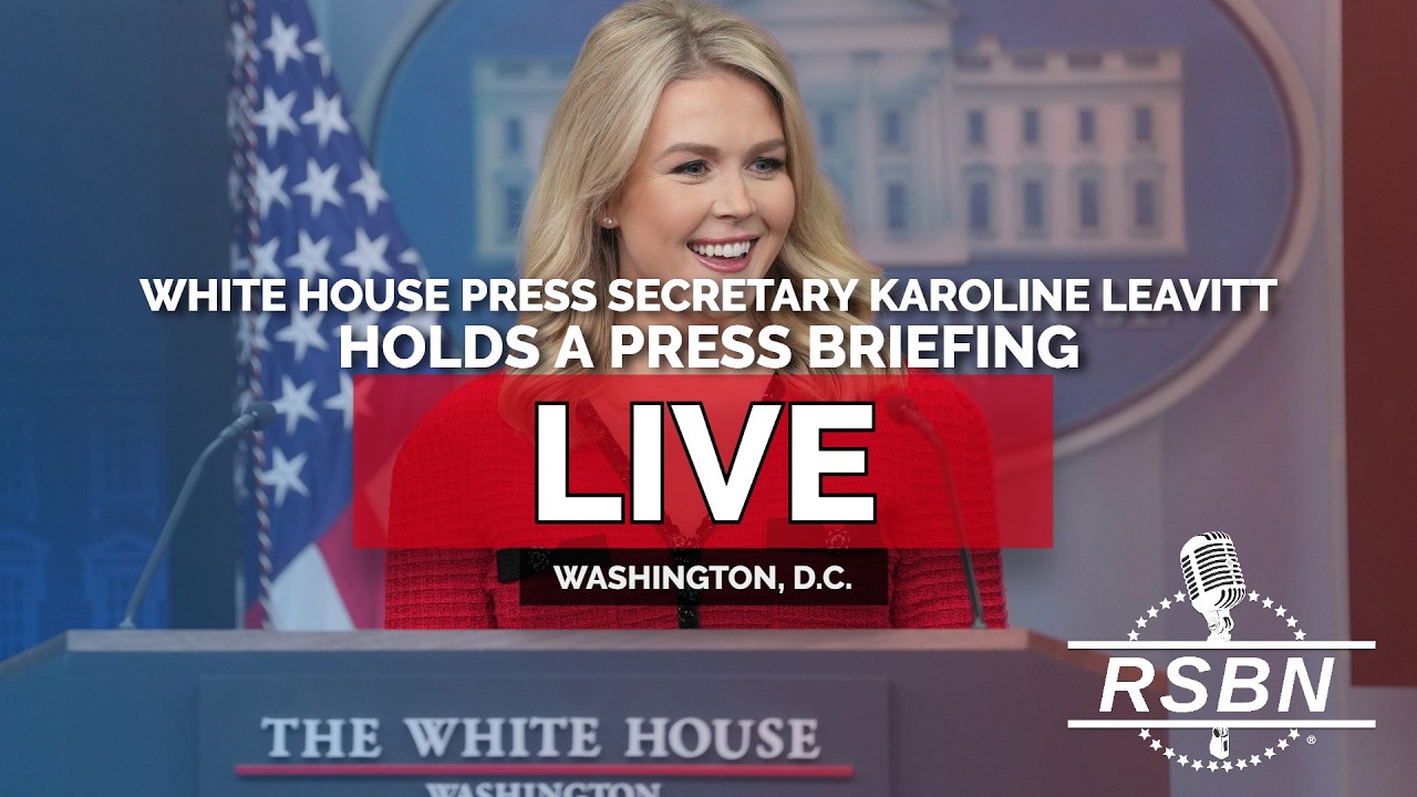 LIVE: White House Press Secretary Karoline Leavitt Holds a Press Briefing - 02/10/26