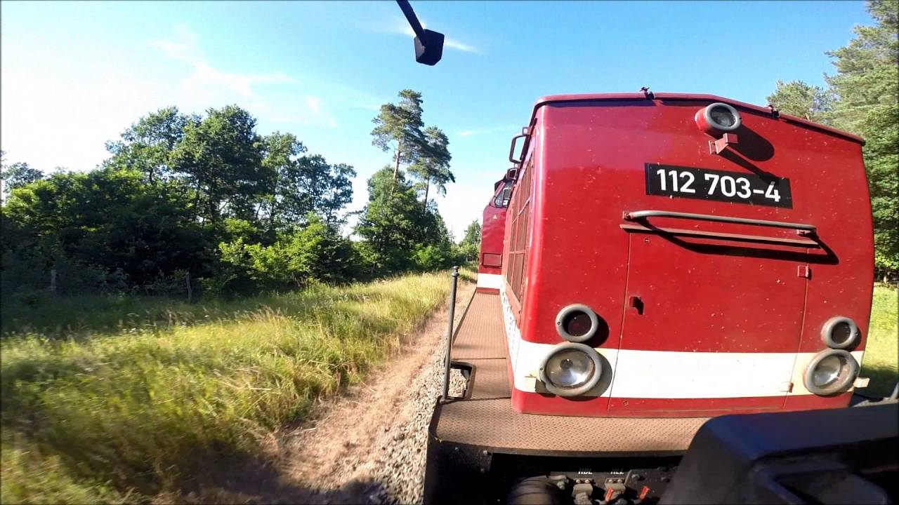 Pasewalk Ueckermünde mitfahrt auf dem Sonderzug