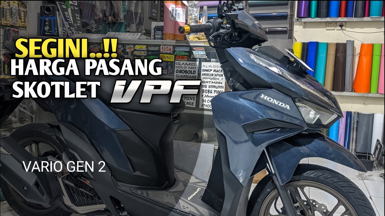 HARGA PASANG SKOTLET VPF DI MOTOR VARIO GEN 2