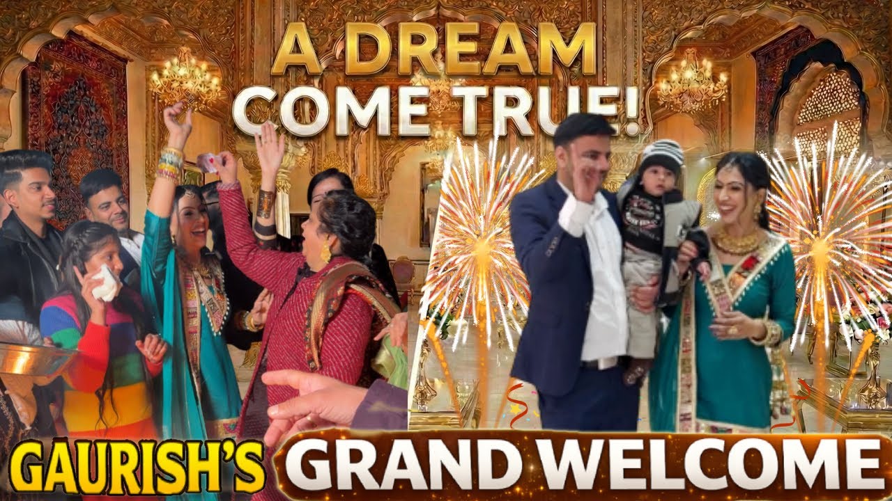 ROYAL WELCOME! 👑 Gaurish’s First Lohri Celebration was EPIC/ YOU WON'T BELIEVE THE SURPRISE! 🎁
