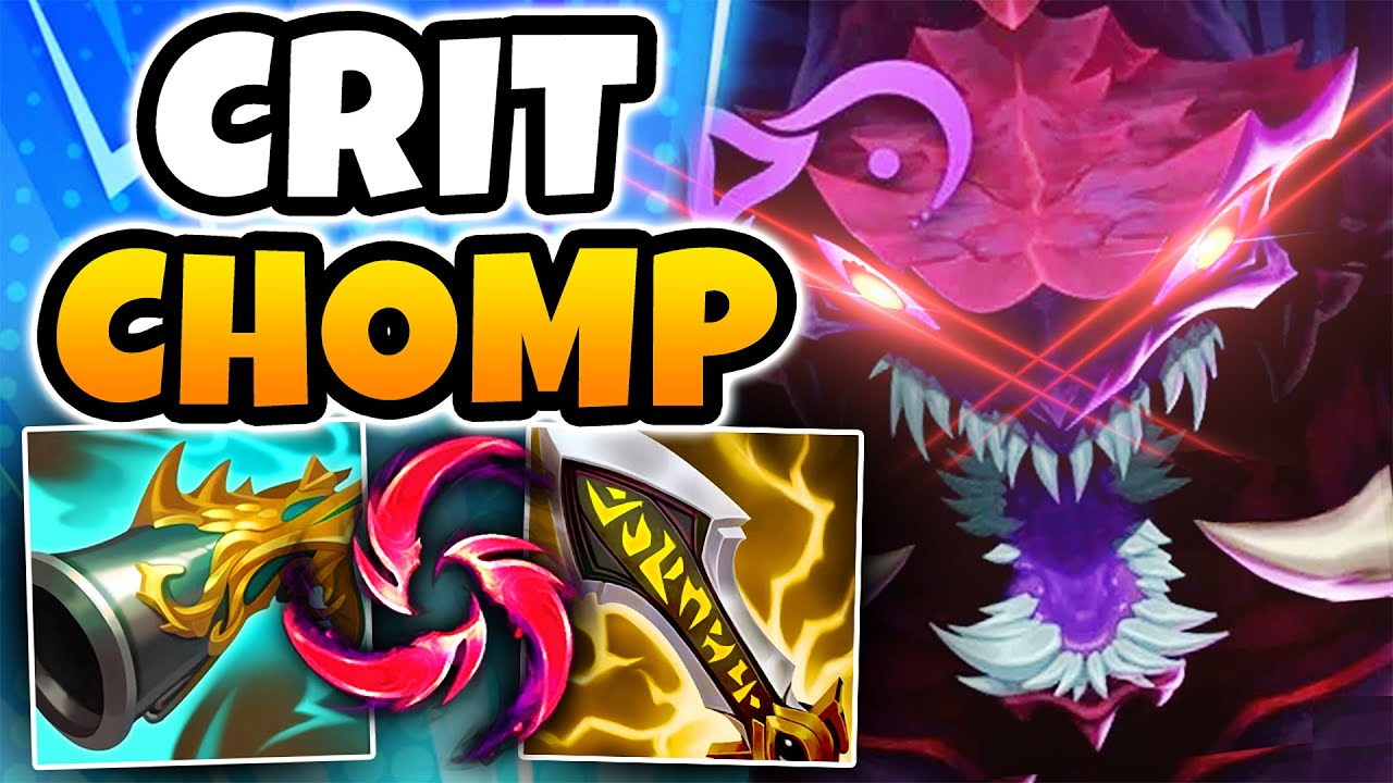 So I think Full Crit Cho'gath might be a little broken right now... (ENEMY MENTAL BOOM)