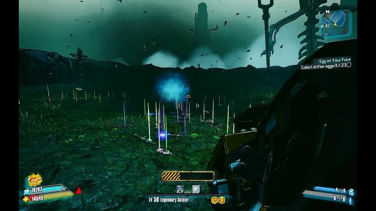 Borderlands 2 - Axton vs Voracidous the Invincible Round 2 - 48 seconds kill!