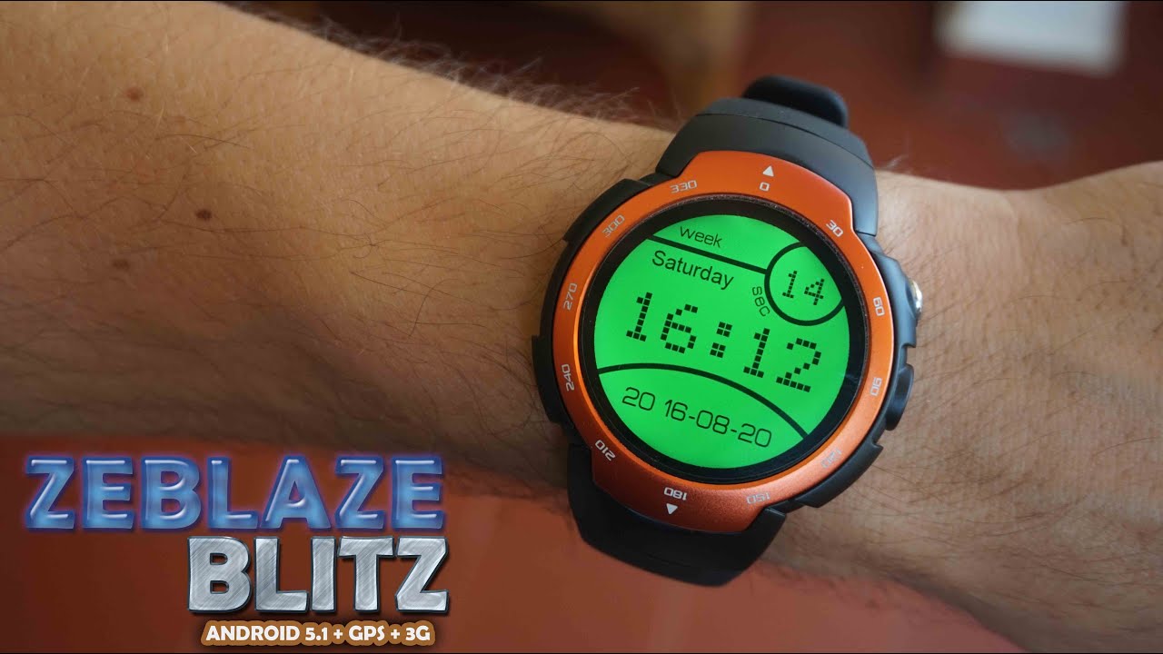 Zeblaze Blitz, ¿es el reloj que mejor funciona con Android 5.1 y juegos? [Review]