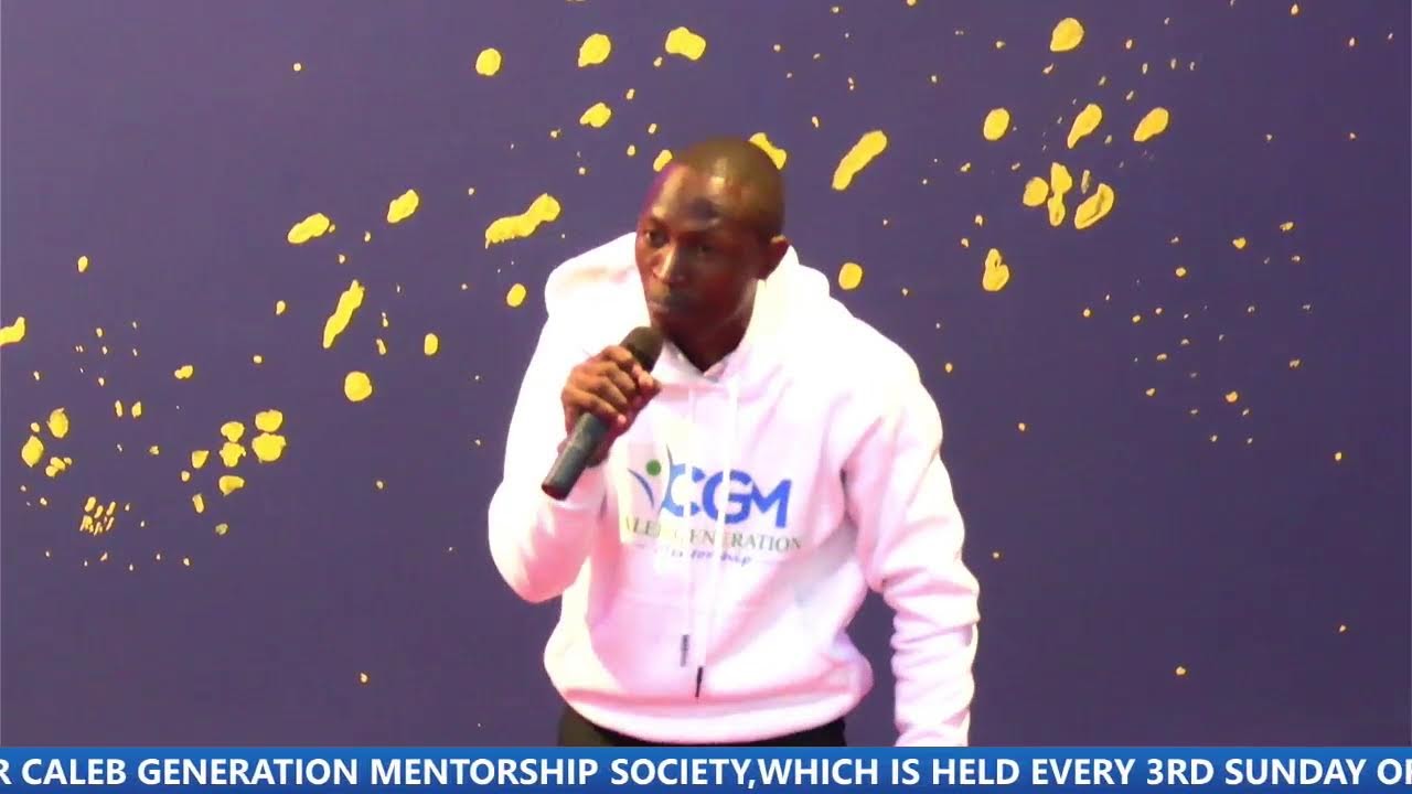 WELCOME TO CALEB GENERATION MENTORSHIP.// THEME TRANSFORMATION THROUGH INFORMATION