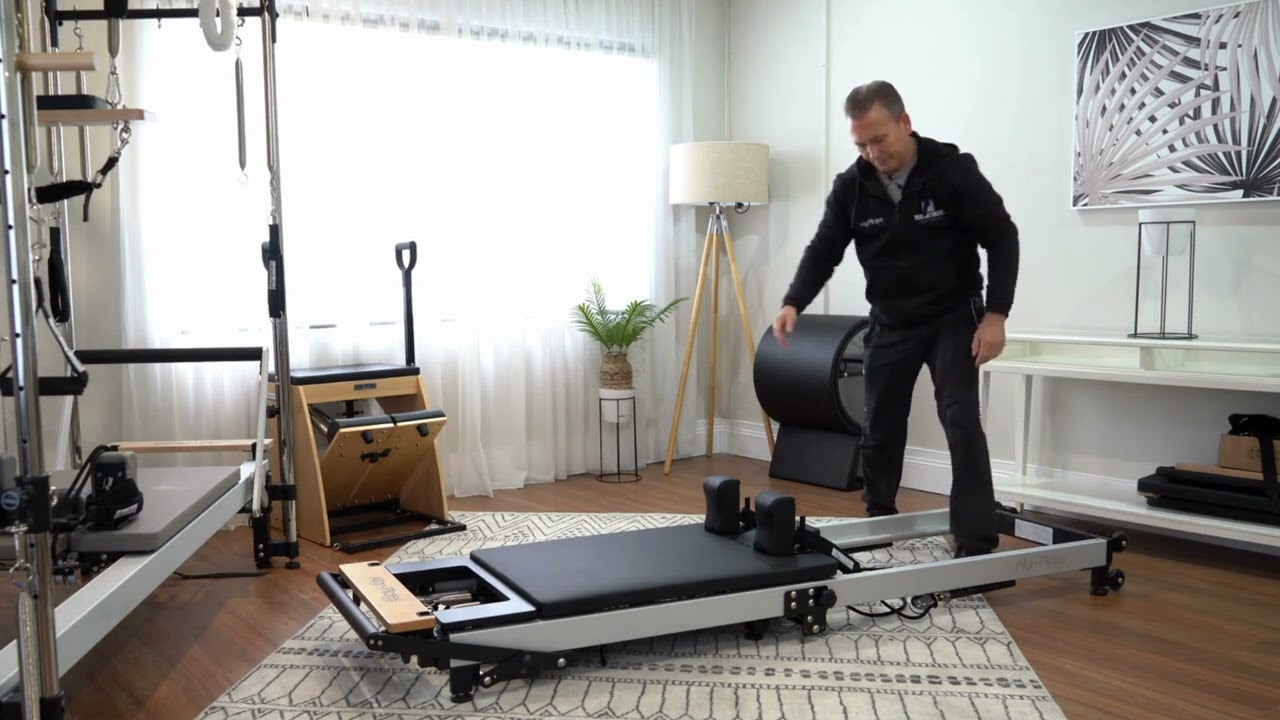 Как сложить тренажер Align-Pilates F3 Reformer