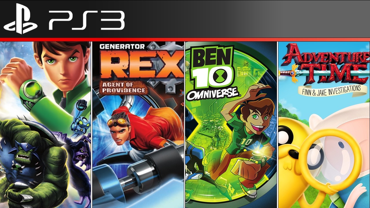 Игры Cartoon Network для PS3