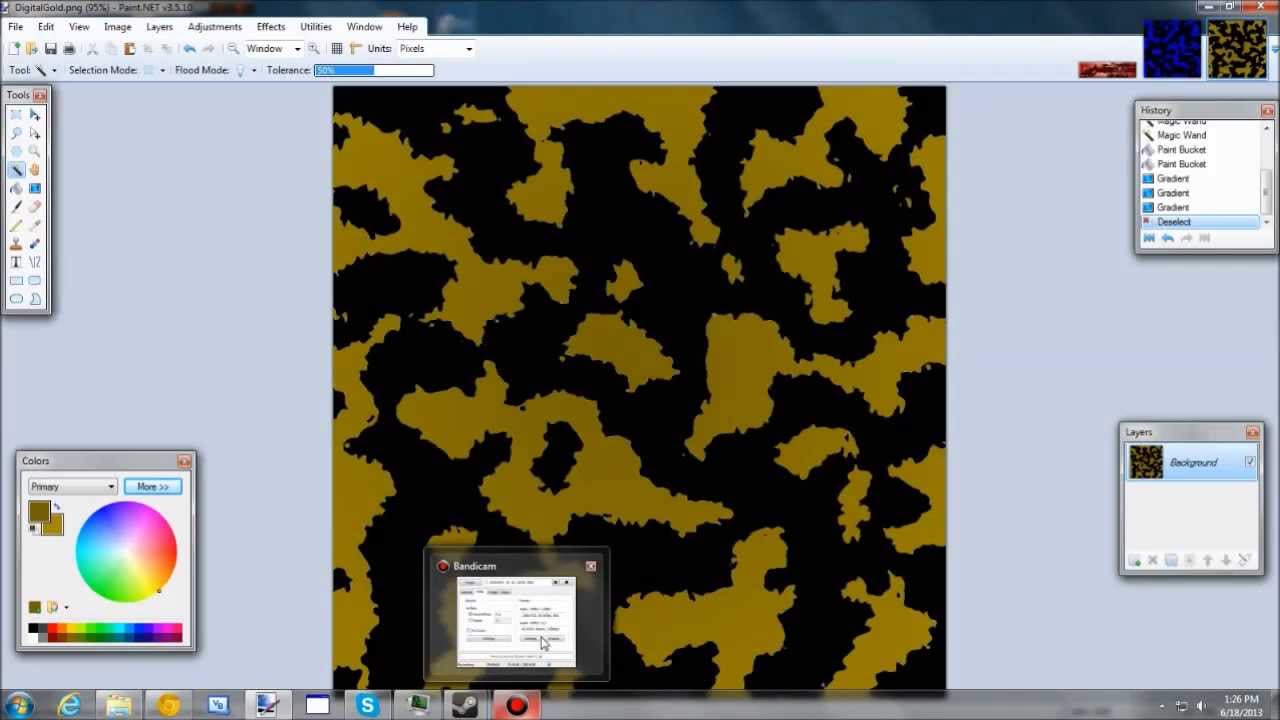 How To Make Camo in Paint.NET