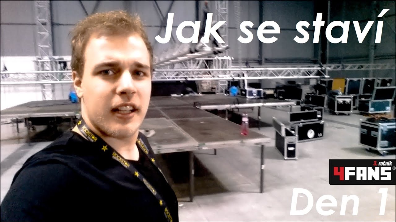 Jak se staví 4FANS - 4FANS Den 1